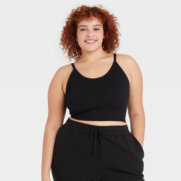 Colsie Other - New! Women's Plus Size Ribbed SOFT Brami (Bra & Cami) - Colsie